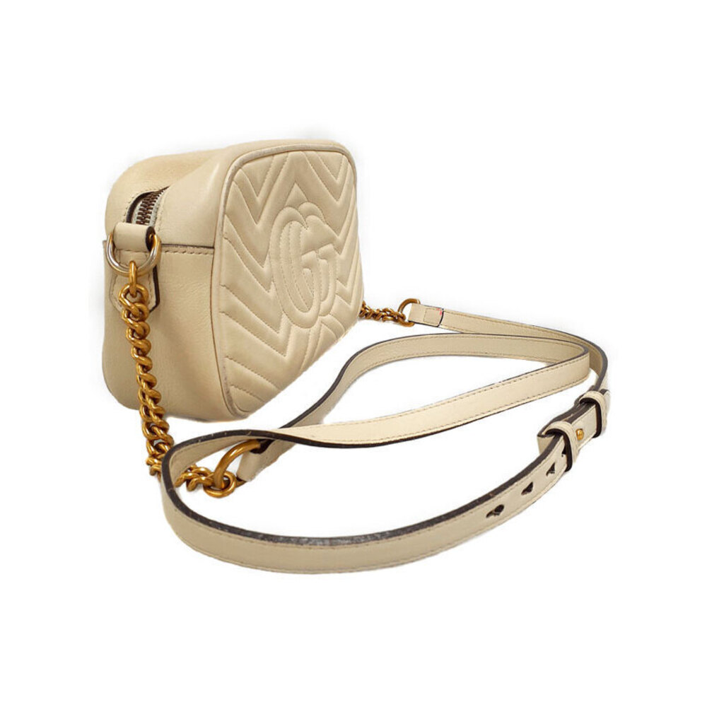 Gucci Shoulder Marmont GG Quilted Bag - Picture 1 of 9
